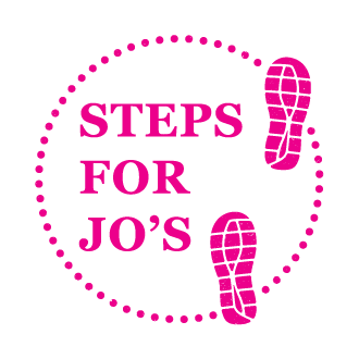 Steps for Jo's logo