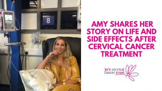 Embedded thumbnail for Amy shares her story on life and side effects after cervical cancer treatment