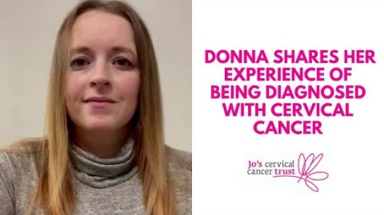 Embedded thumbnail for Donna shares her experience of being diagnosed with cervical cancer