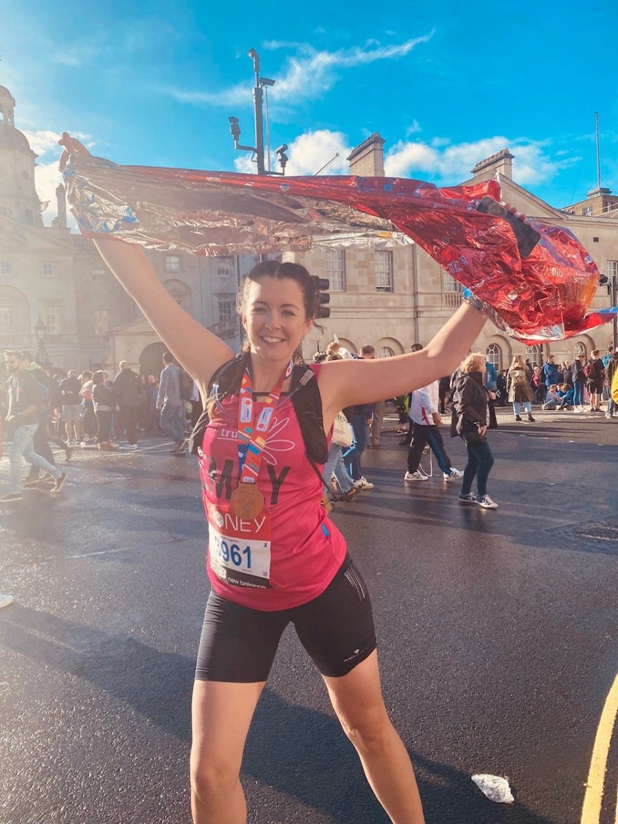 London Marathon Charity Runner