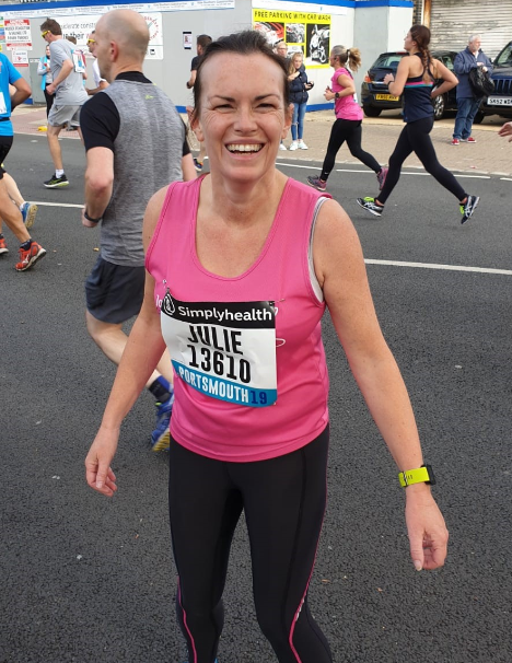 Great South Run runner
