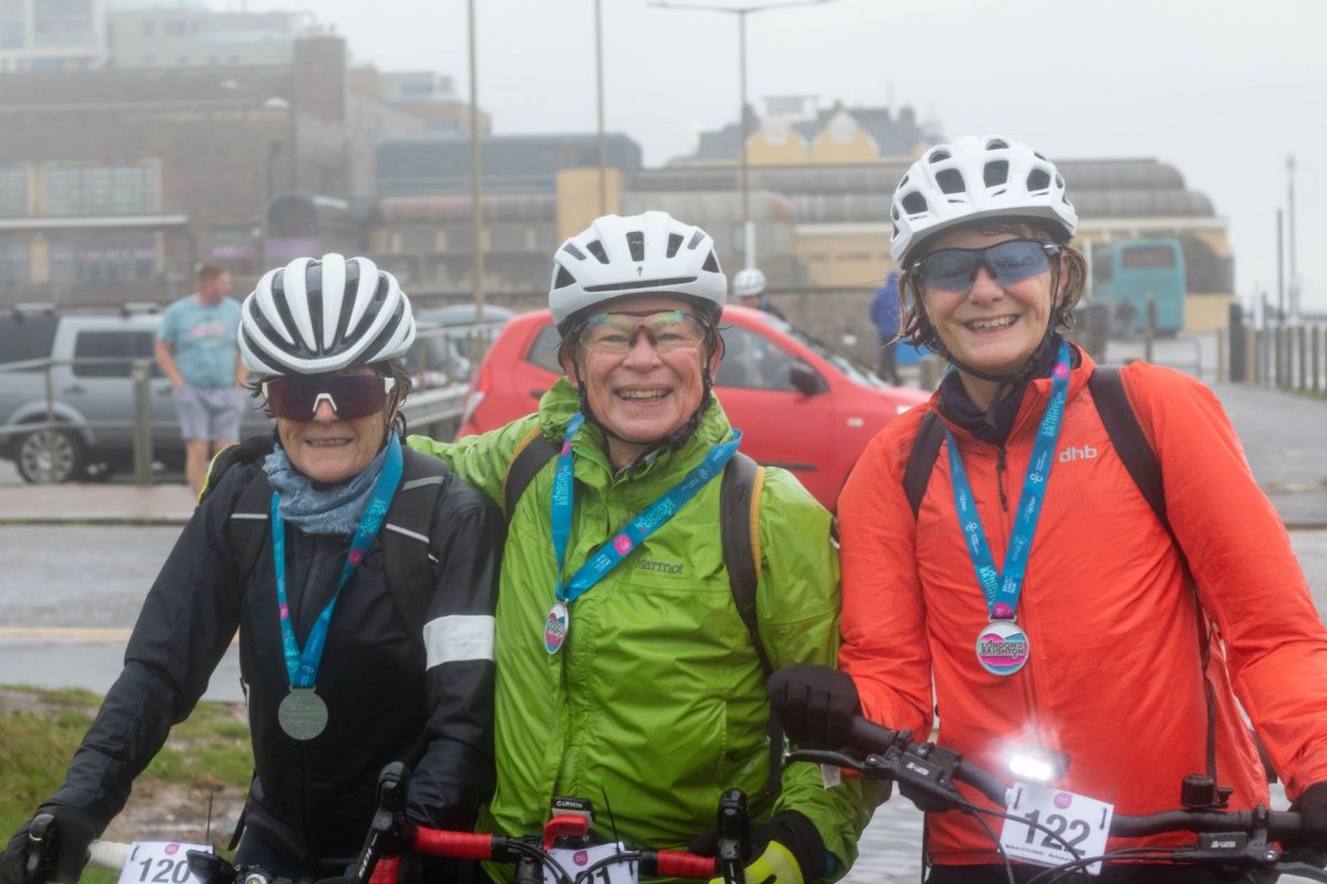 London to Brighton Event Finish
