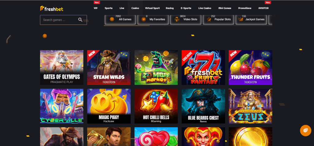 Freshbet Casino Banner